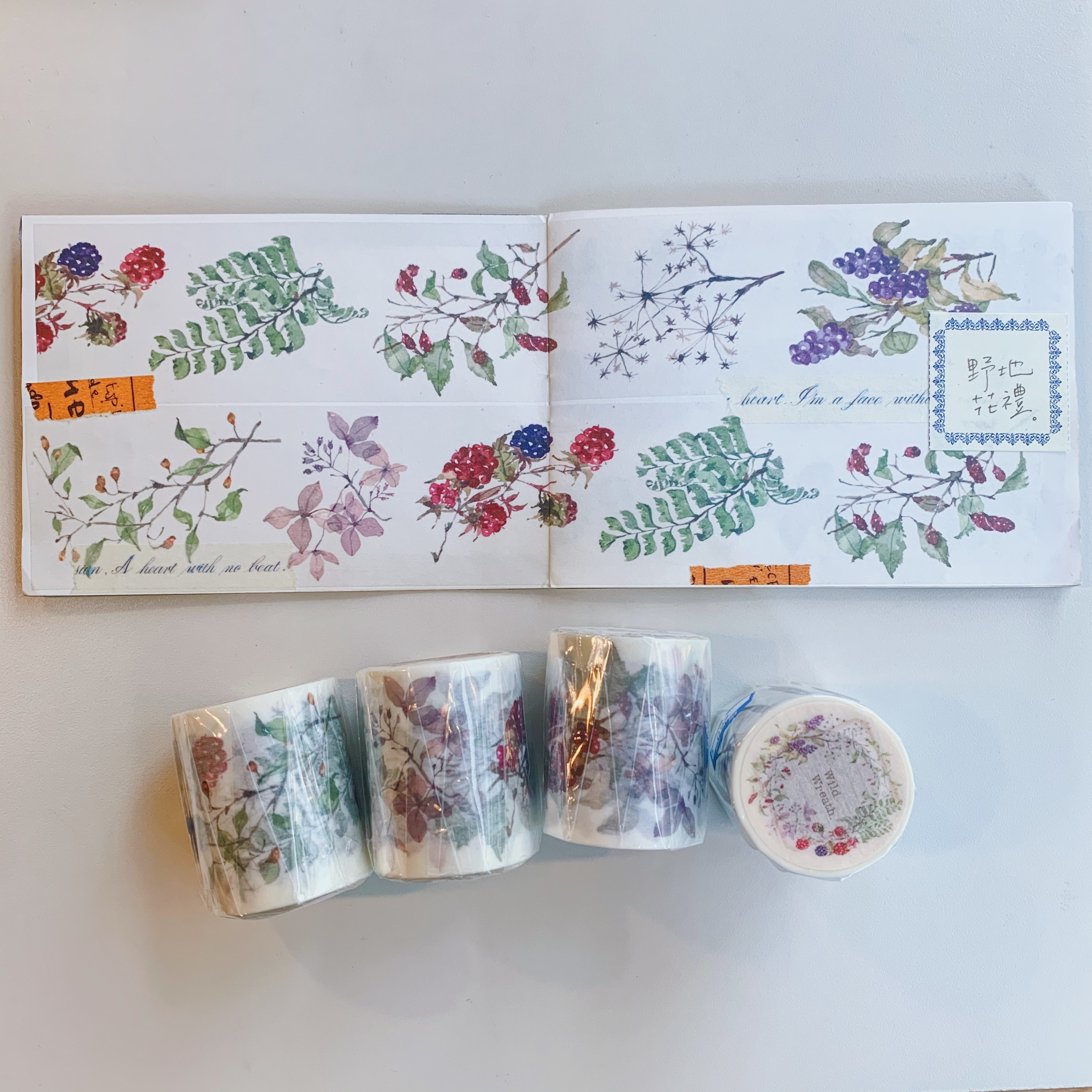 OURS 野地花禮 紙膠帶