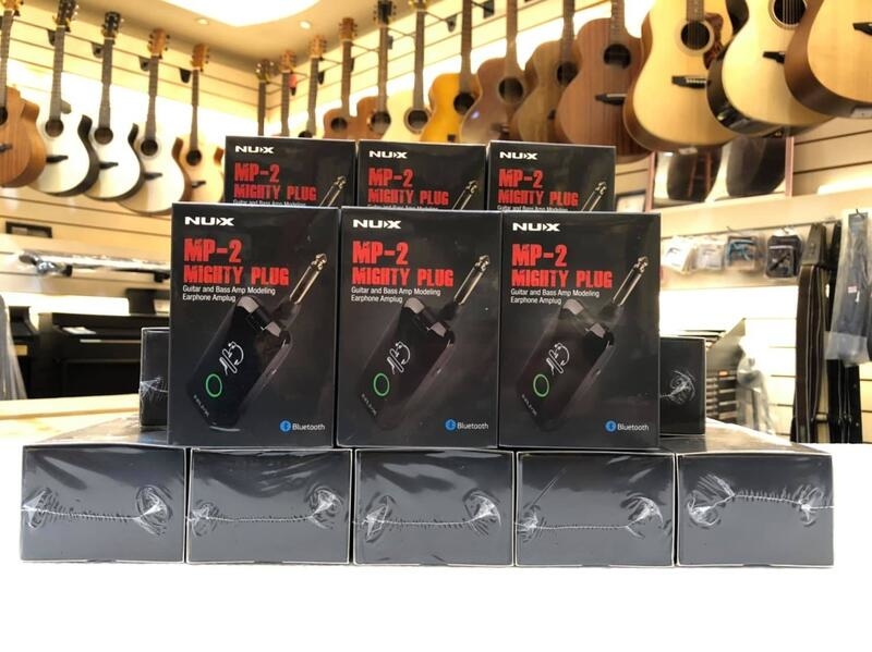 NUX Mighty Plug MP-2 吉他/貝斯 隨身藍牙 藍芽效果器 音箱模擬 效果器 耳機放大器 (購買即搭贈 Prefox 捲弦器)