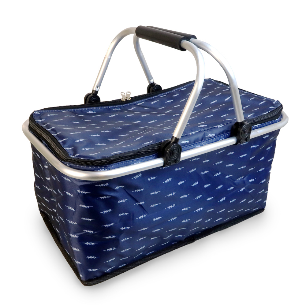 落羽松加厚款保溫冷折疊野餐提籃 31L