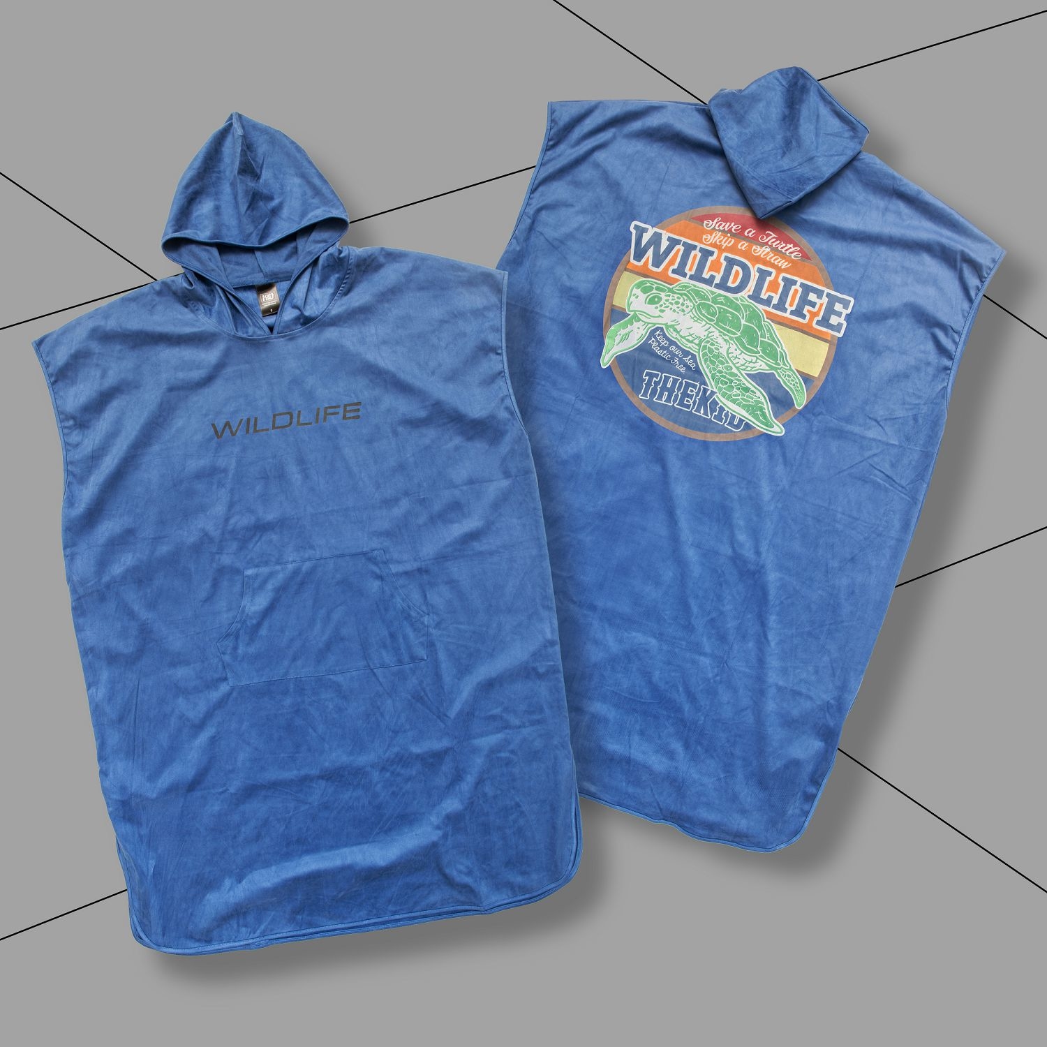 KID ® 拯救海龜浴巾衣