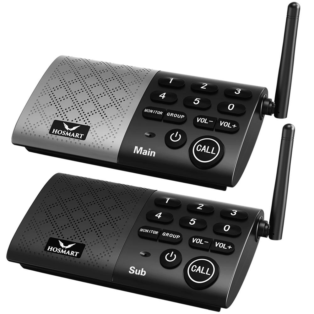 Hosmart real-time Two-Way Conversation Portable Wireless ...