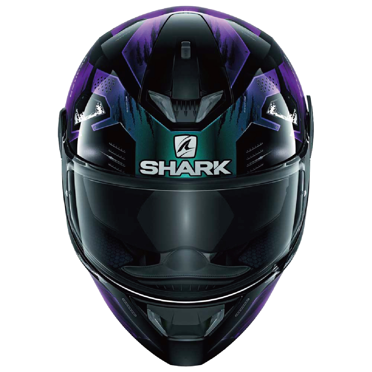 美品　LED光るフルフェイス　SHARK Skwal 2.2 Venger 美品LED光るフルフェイスSHARK Skwal 2.2 Venger