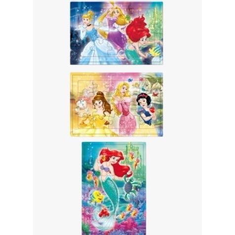 迪士尼公主 木製拼圖盒