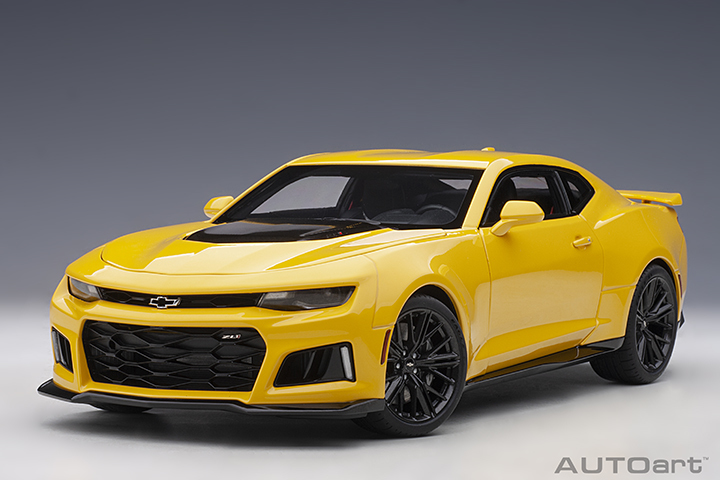 1/18 AUTOART 71205 CHEVROLET CAMARO ZL1 2017 (Bright Yellow) (71205)