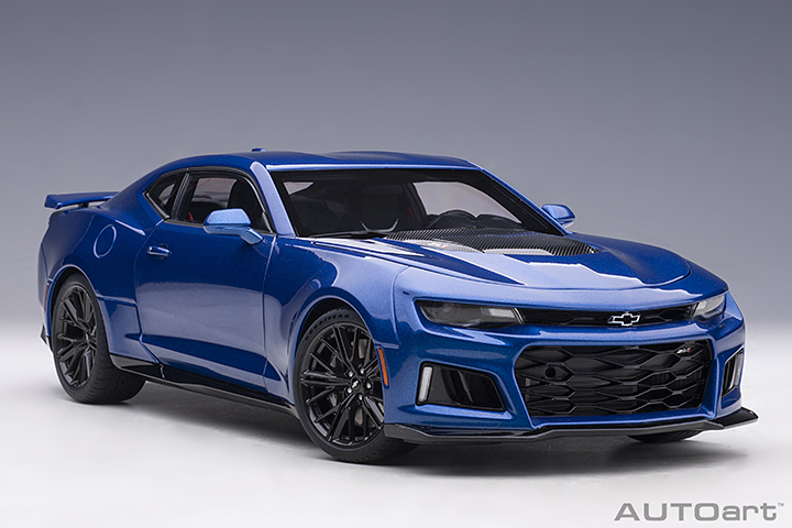 1/18 AUTOART 71209 CHEVROLET CAMARO ZL1 2017 (HYPER BLUE METALLIC) (71209)