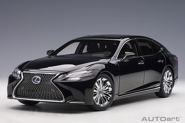 預訂(預訂價$1780) (訂金$300):1/18 AUTOART 78868 LEXUS LS 500h (BLACK/BLACK INTERIOR) (78868)