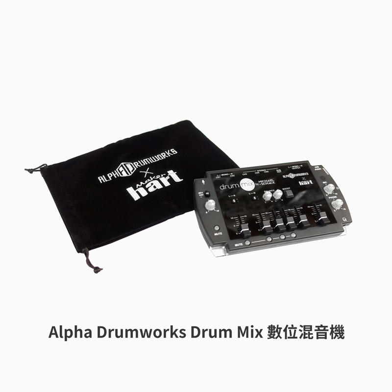 ALPHA DRUMWORKS DRUM MIX MIXER/EXTERNAL INTERFACE FOR