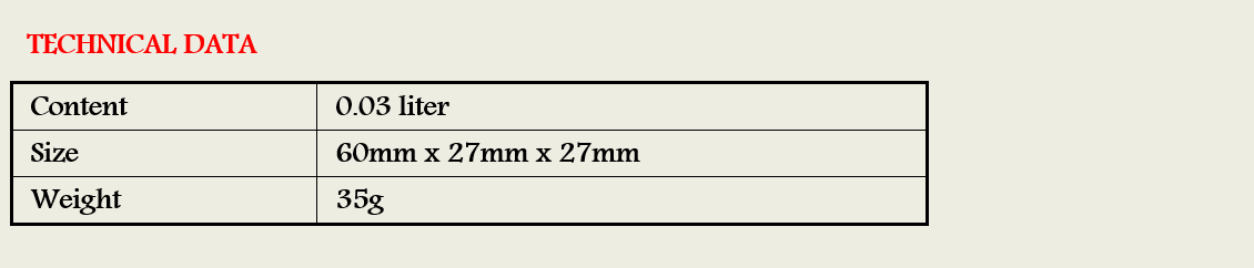 FMK30 Mounting Concentrate Technical Data