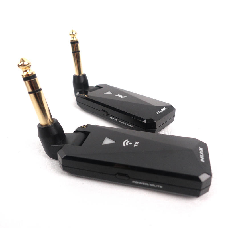 NUX B-5RC 無線導線 黑色 附收納盒【6.3mm接孔適用】 (購買即搭贈 Prefox 捲弦器)