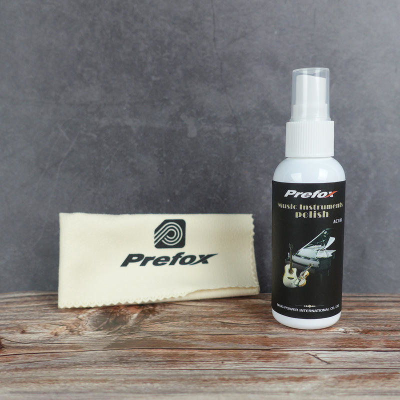 Prefox AK011 吉他保養組（面板臘＋擦琴布）