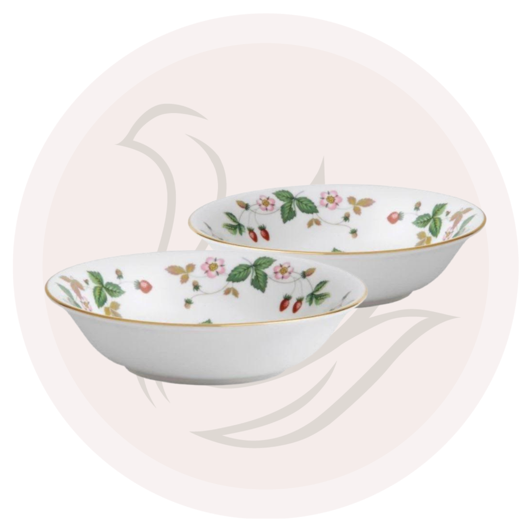 Wedgwood Wild Strawberry 麥片缽禮物套裝