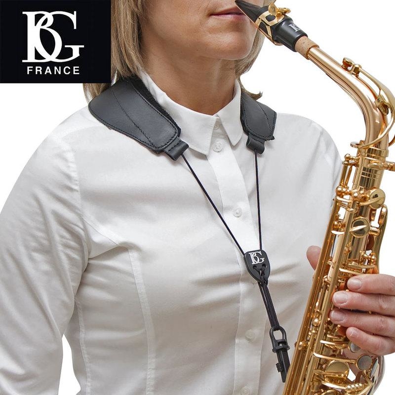 法國BG S70SH薩克斯風吊帶 (中音/次中音SAX)