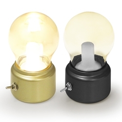 USB充電式 復古桌立LED小燈泡 懷舊 工業風 居家 裝飾 桌燈