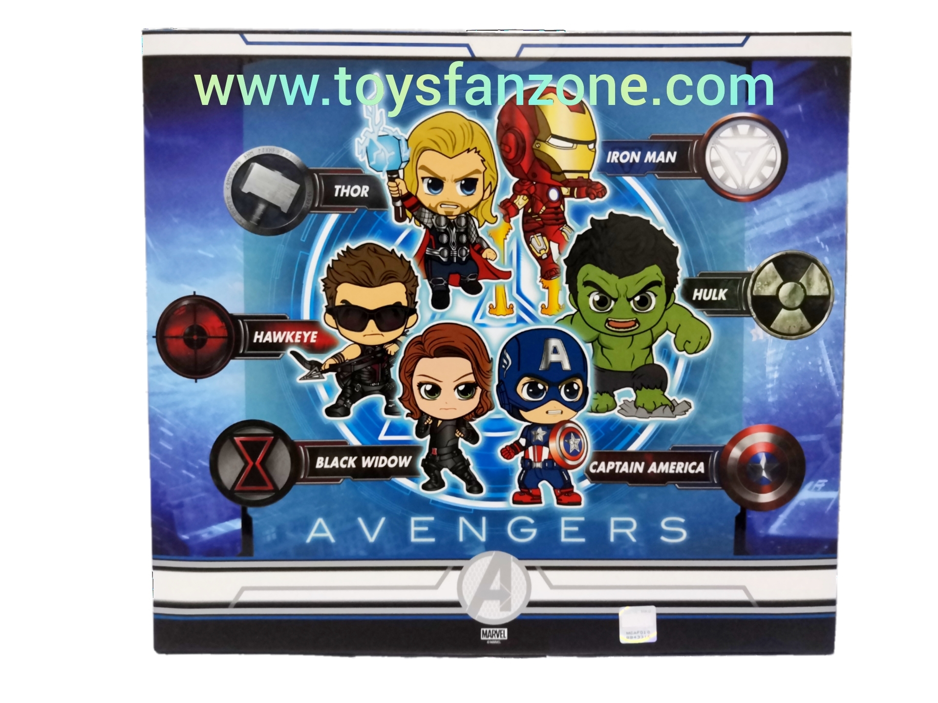 Hot Toys The Avengers Version Cosbaby Set COSB787