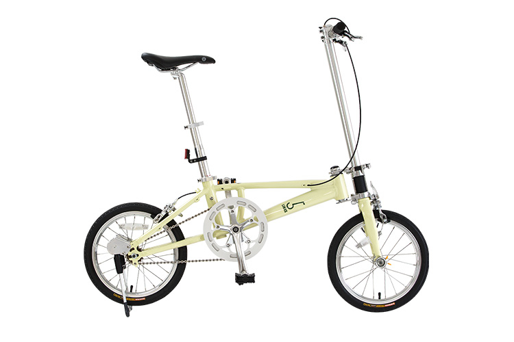 5Links 161 Folding Bike White #FLX2-16A-1