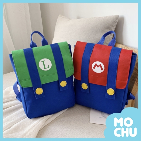 瑪莉兄弟造型後背包(兩色)