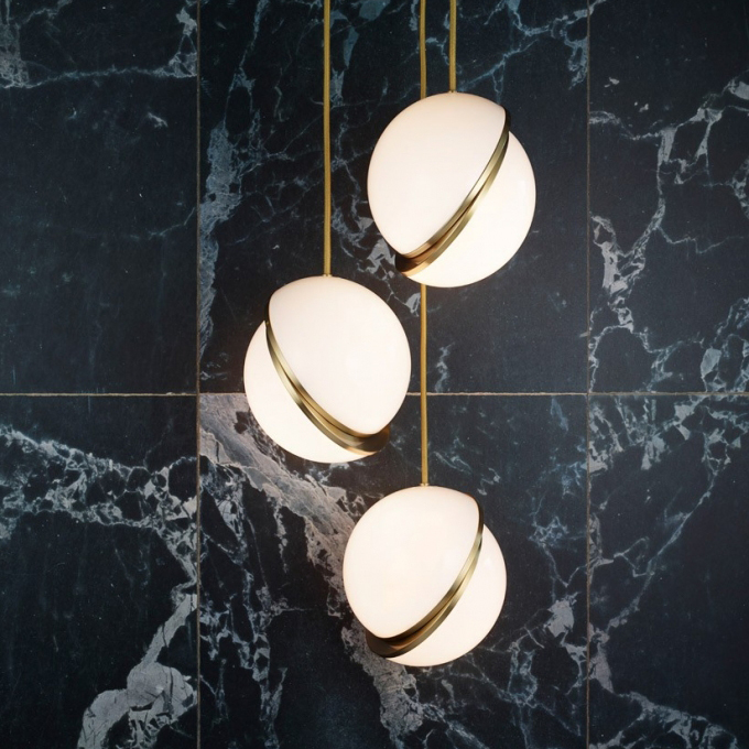 MINI CRESCENT 三盞吊燈組