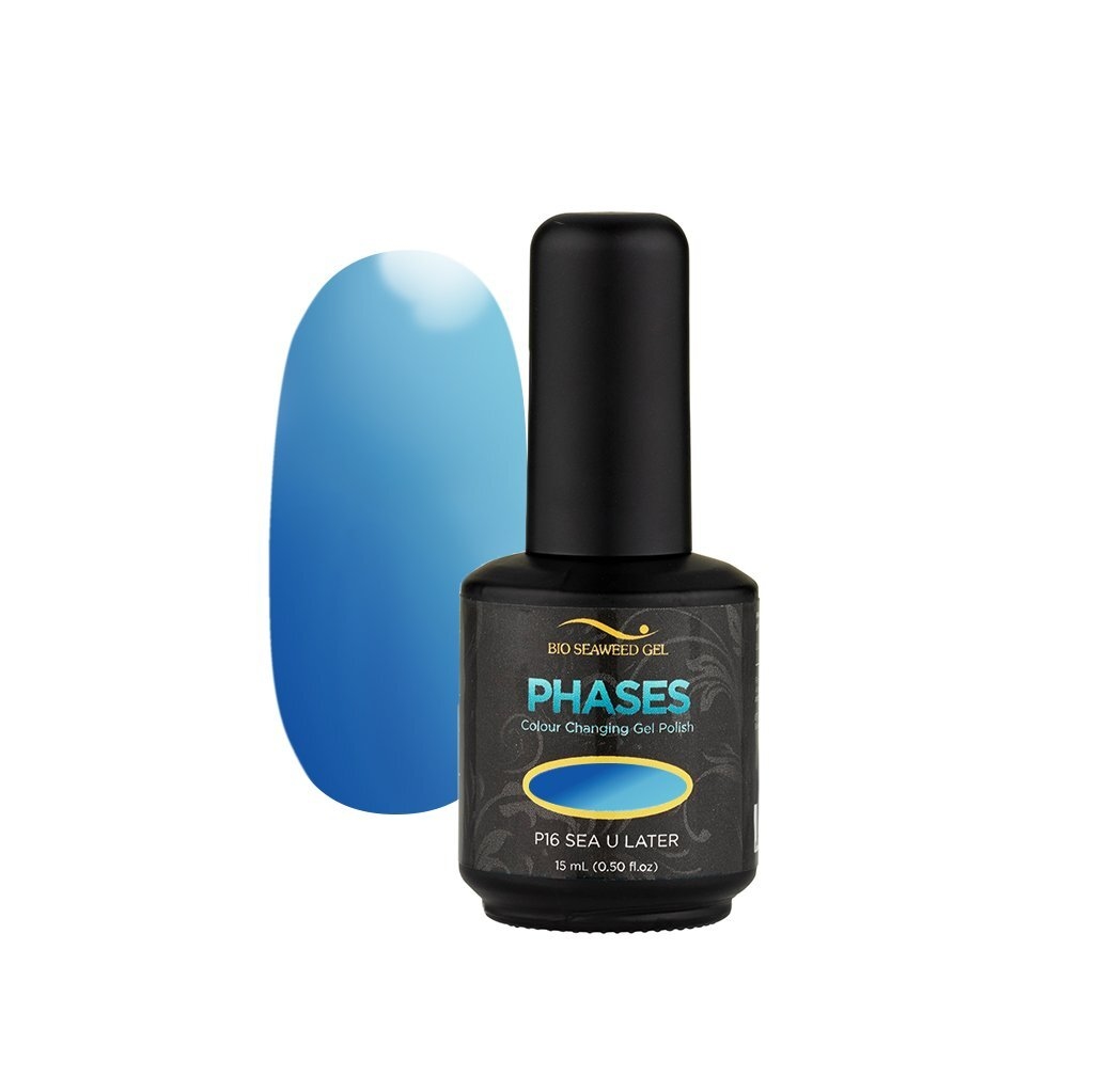 Bio Seaweed Gel 溫感變色系列 P16 SEA U LATER 天然無毒Gel甲油