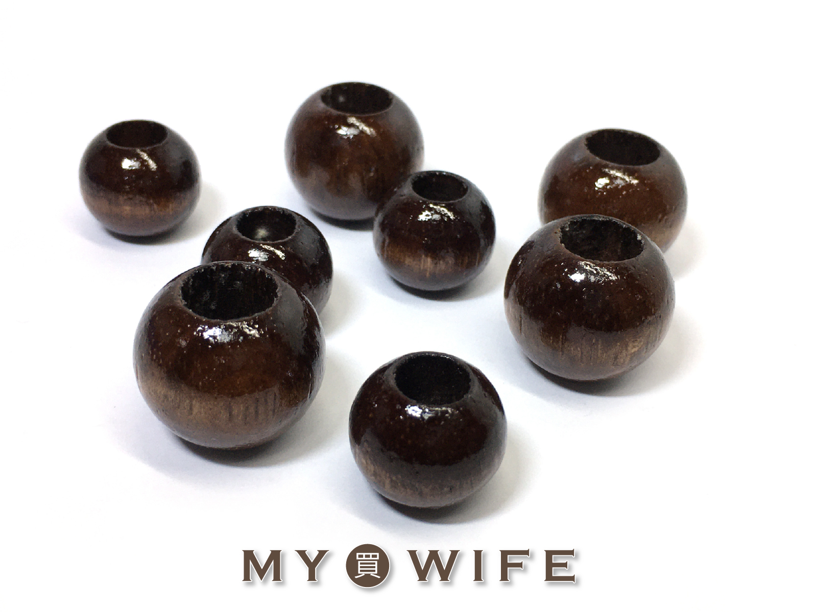 大小洞木珠__串珠/手作_3規格