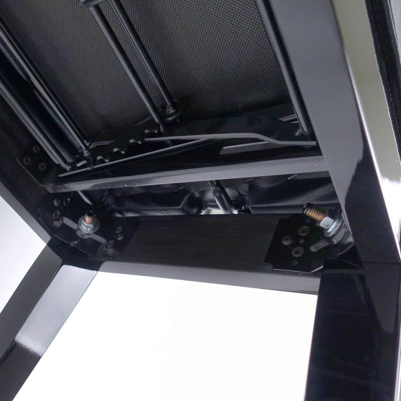 六段升降椅／鋼琴椅 黑色/白色 A063【台灣製造】 第 3 張圖片｜三峽鍵盤 / 鋼琴