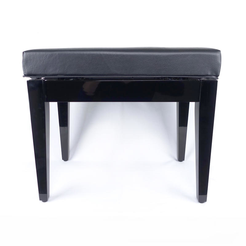 六段升降椅／鋼琴椅  黑色/白色 A063【台灣製造】