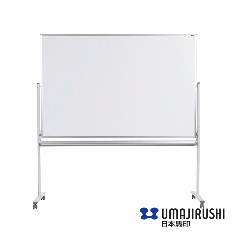 日本馬印 UMTD系列 搪瓷投影白板連活動腳架 [雙面]
