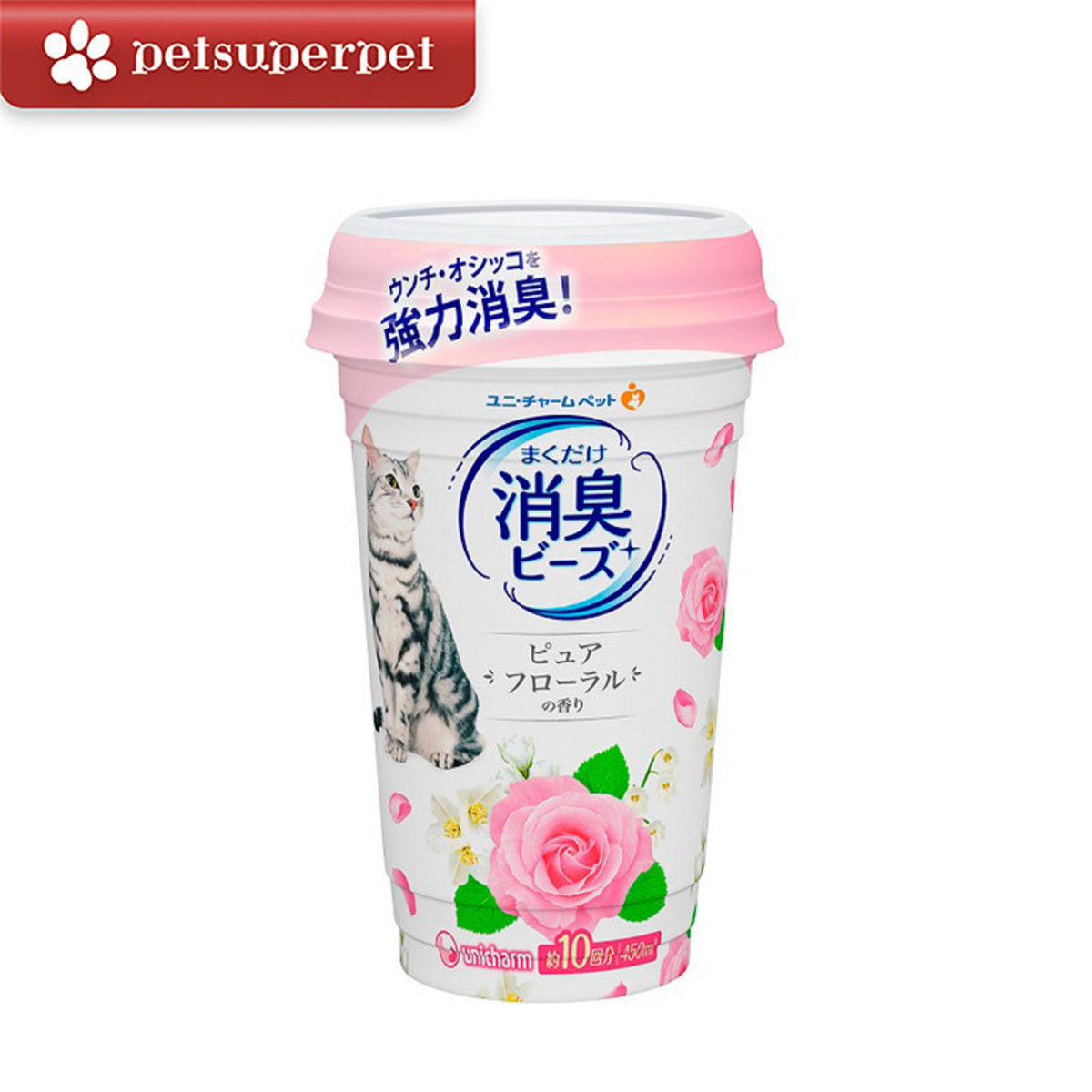 Unicharm 芳香消臭珠 花卉香 - 450ml