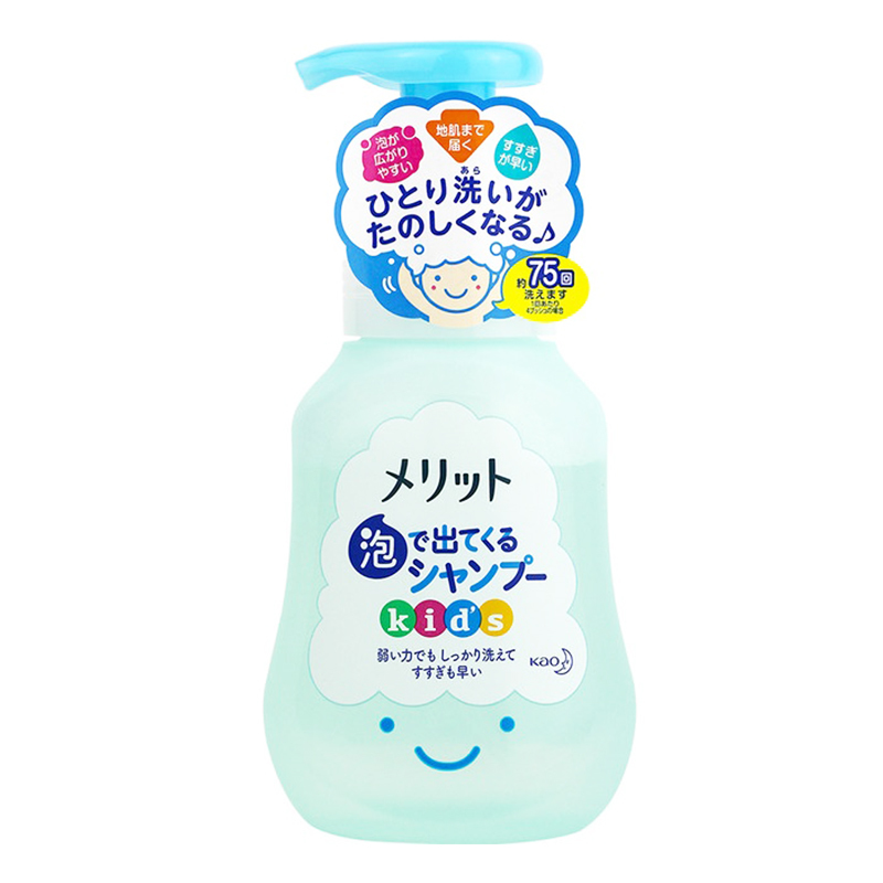 花王 - Merit 小童泡沫洗髮露 180g