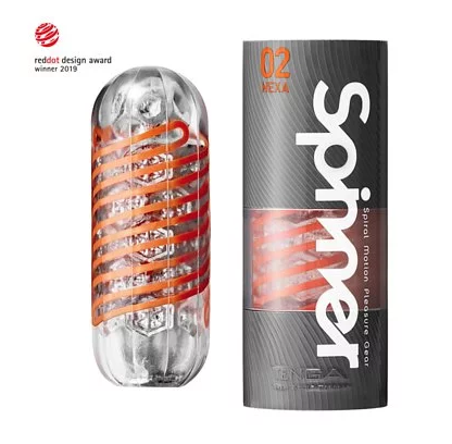 〔香港原裝行貨〕TENGA SPINNER 02《HEXA 六角槍》可重用飛機杯