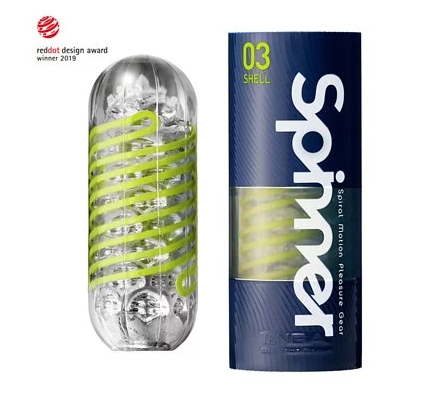 〔香港原裝行貨〕TENGA SPINNER 03《SHELL 圓盤盾》可重用飛機杯