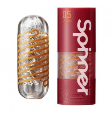 TENGA SPINNER 05《BEADS 連環珠》可重用飛機杯