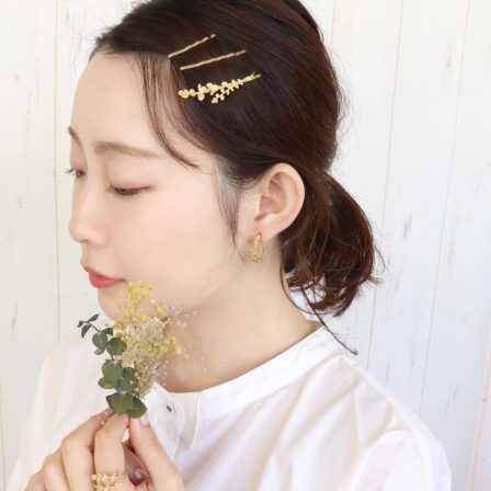 [日本手制] Ayatorie 桉樹耳環/手鐲/髮夾/戒指