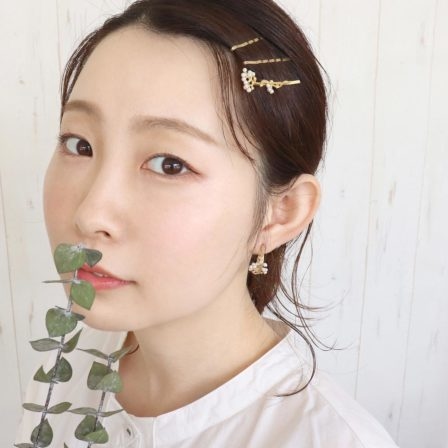 [日本手制] Ayatorie 小枝與果實耳環/髮夾