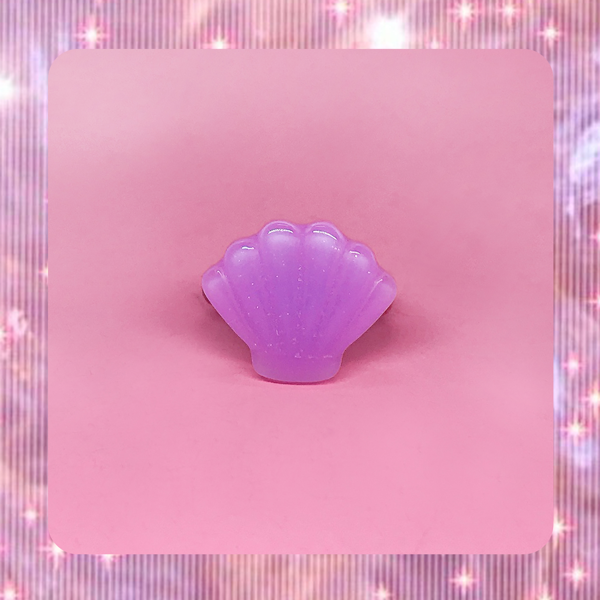 ♡ ここ這裡 ♡ 正韓少女心貝殼戒指