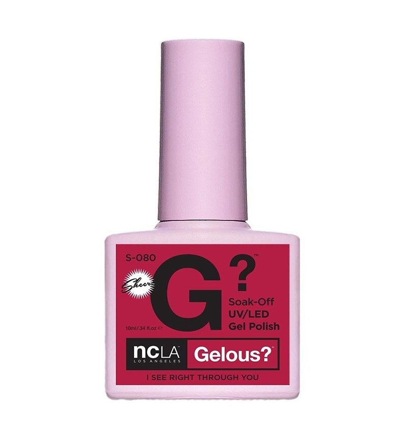 NCLA Gelous 天然無毒Gel甲油S-080 I See Right Through You