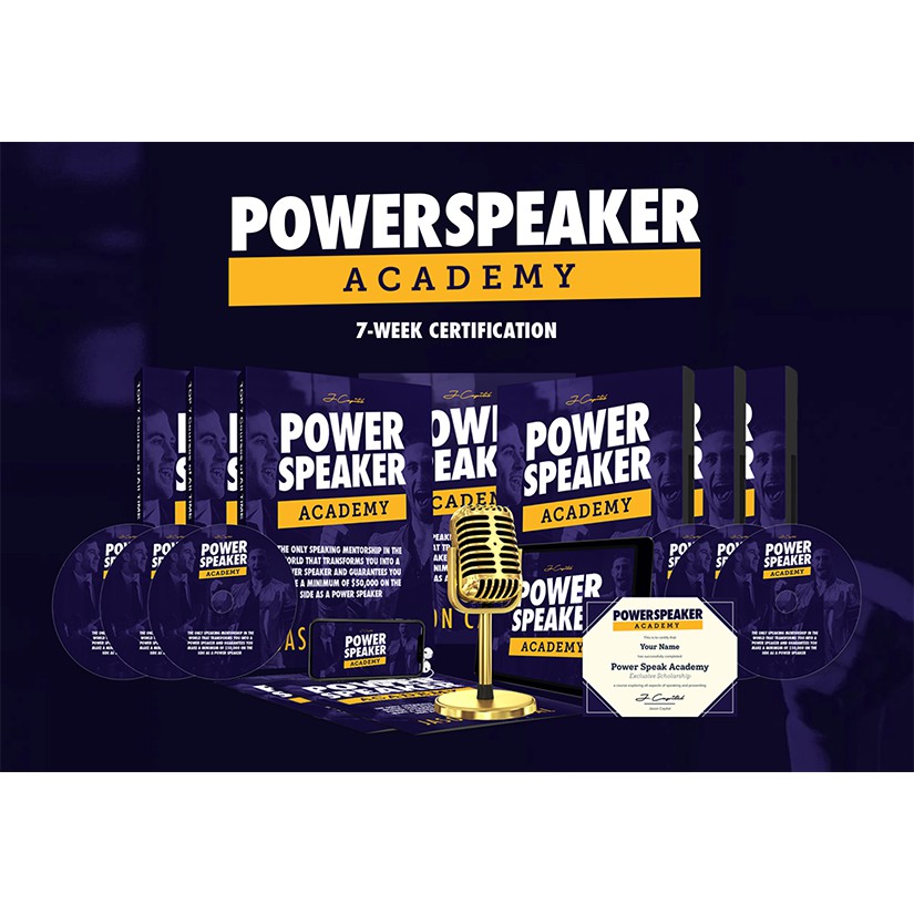 [Video Course] Power Speaker Academy by Jason Capital
