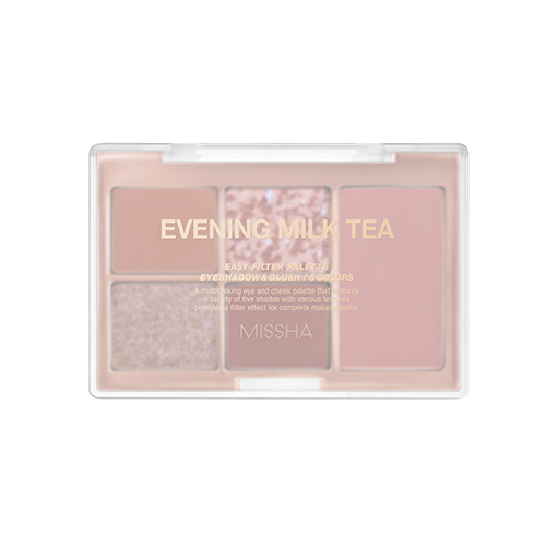 Missha Easy Filter Shadow Palette - 05 EVENING MILK TEA