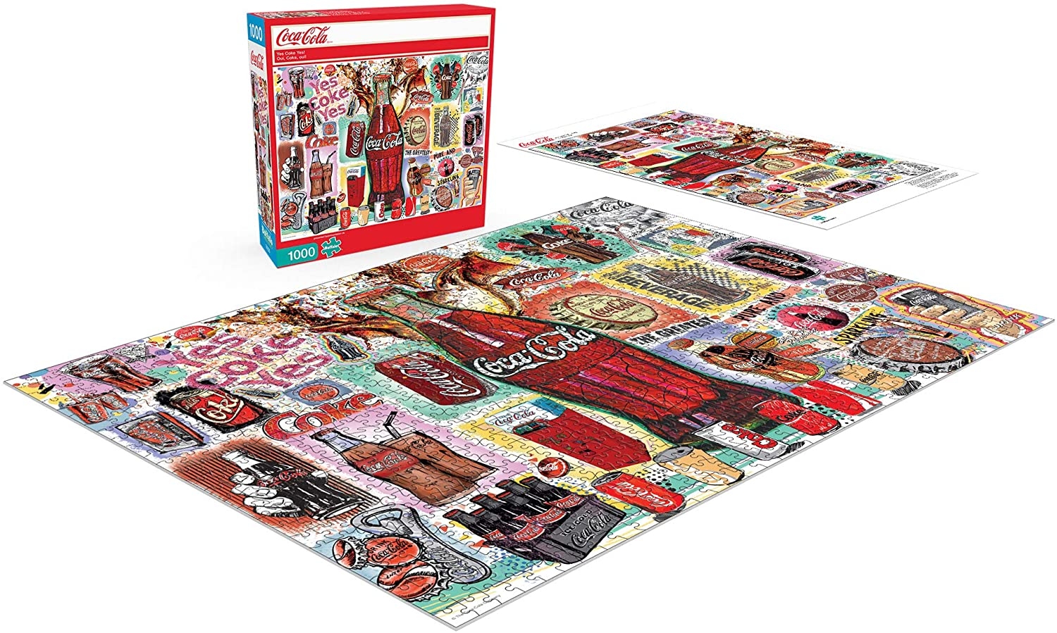 【BUFFALO】可口可樂- Yes Coke Yes! 1000片拼圖