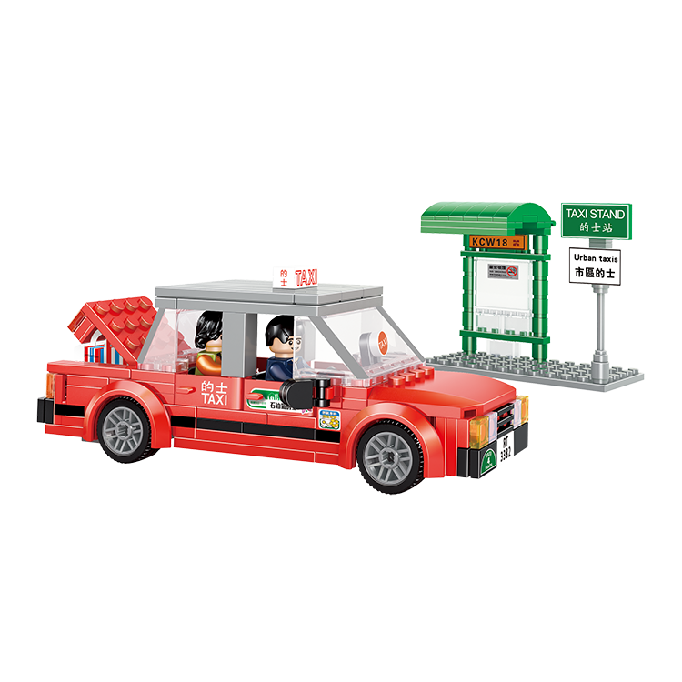 City Story Hong Kong Red Taxi