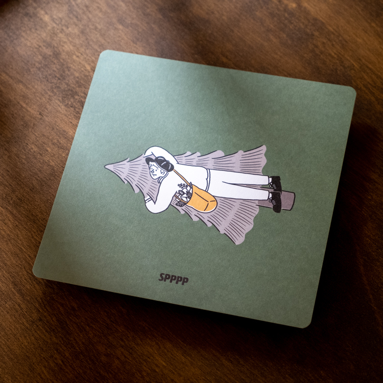 SPPPP｜Flying Boys｜明信片｜森林郵務員