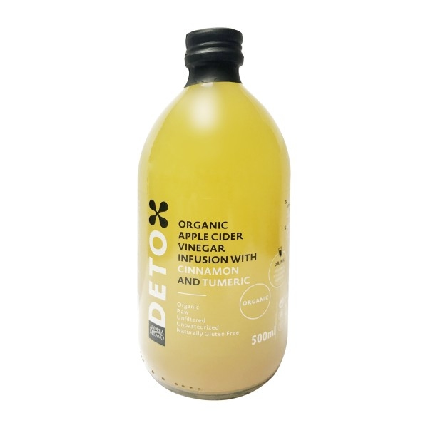 N1: Andrea Milano 1889 - 意大利百年老店有機天然無過濾薑黃肉桂蘋果醋 (500ml)