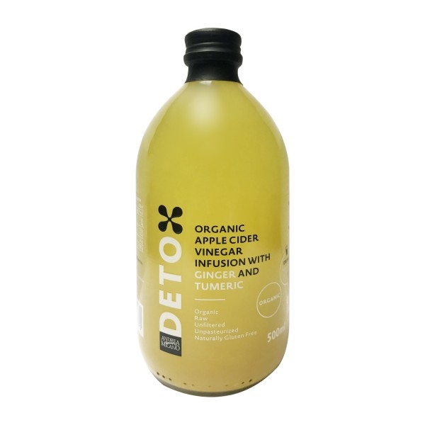 N1: Andrea Milano - 意大利百年老店有機天然無過濾雙薑蘋果醋 500ml