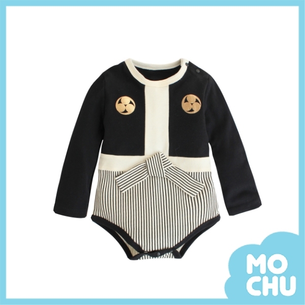 武士服長袖包屁衣