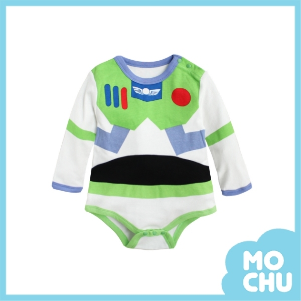 太空人長袖包屁衣