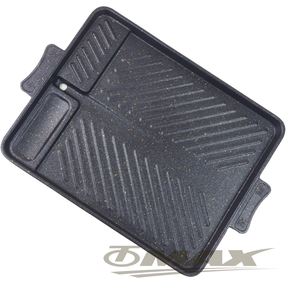 omax韓式麥飯石卡式爐不沾烤盤 破盤下殺 OMAX歐妹思購物網