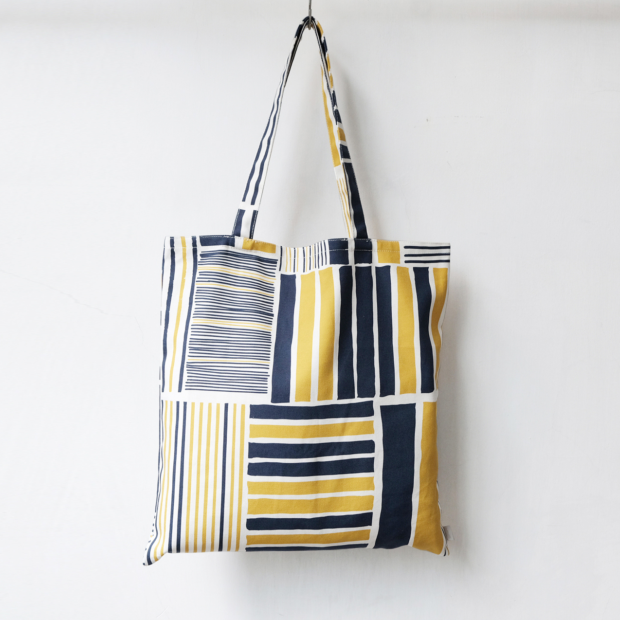 減簡托特包 / 鐵皮屋黃藍