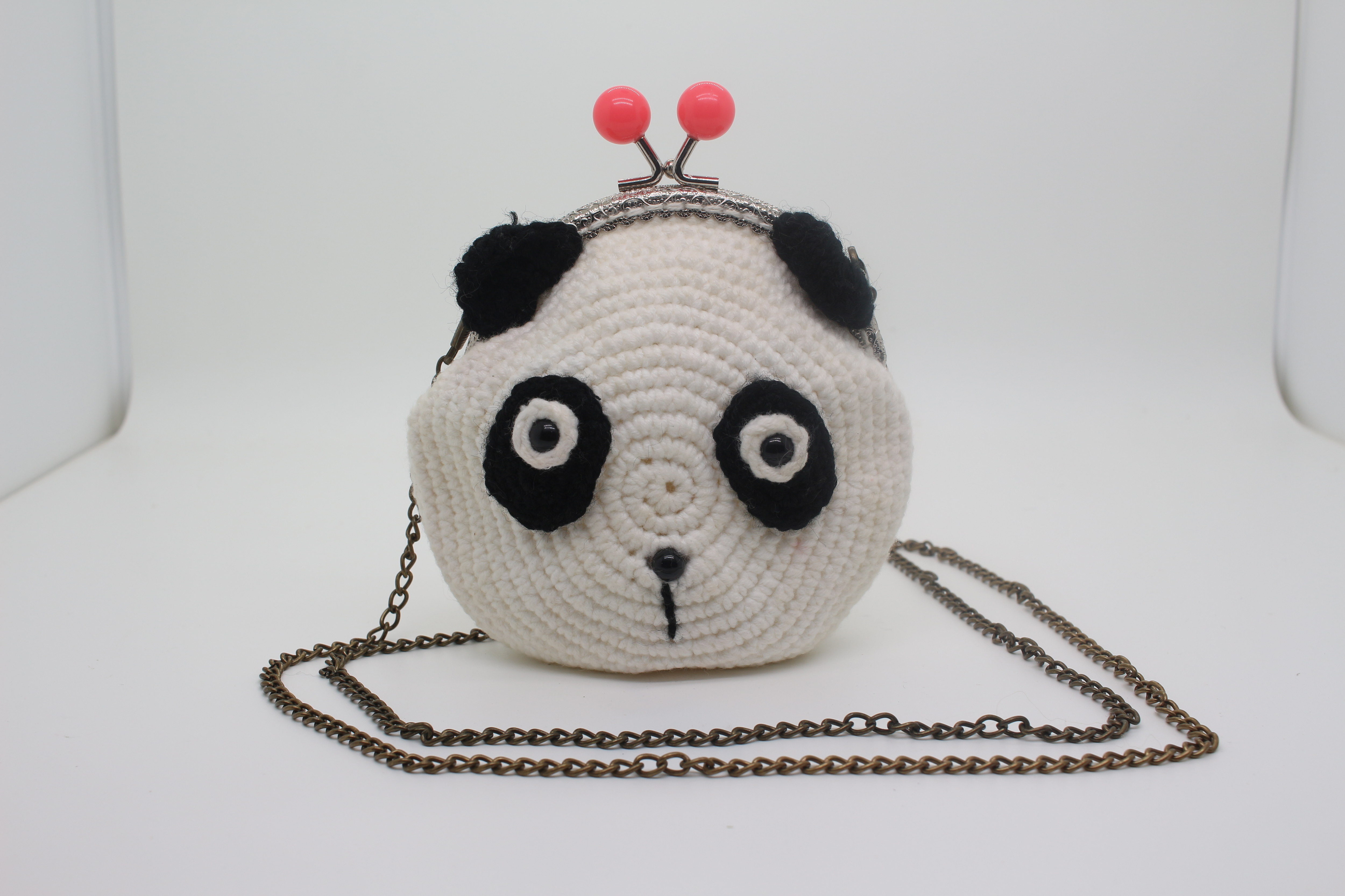 寵媽工房 - 細斜孭袋(熊貓)