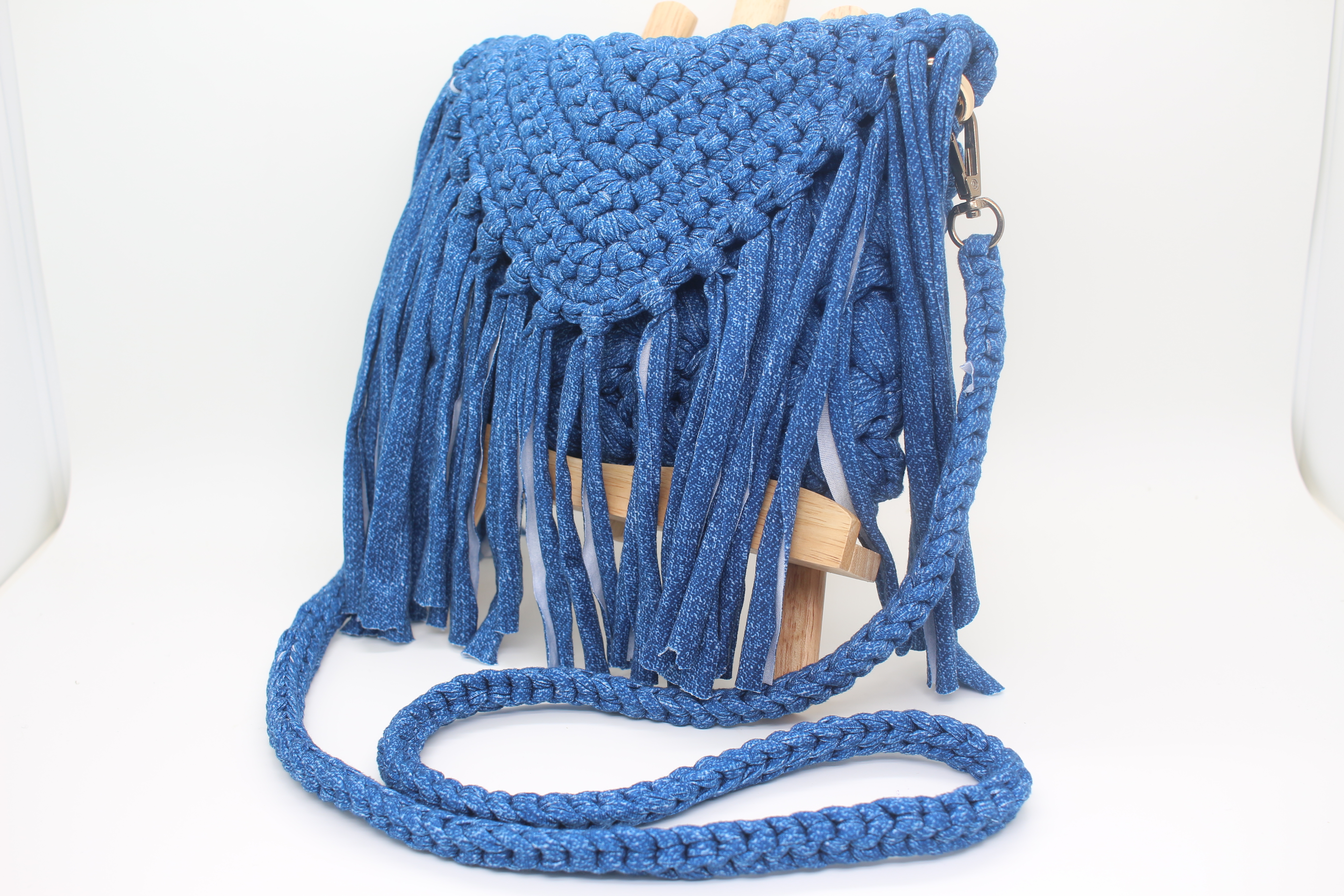 寵媽工房 - 布條流蘇袋(款式一)