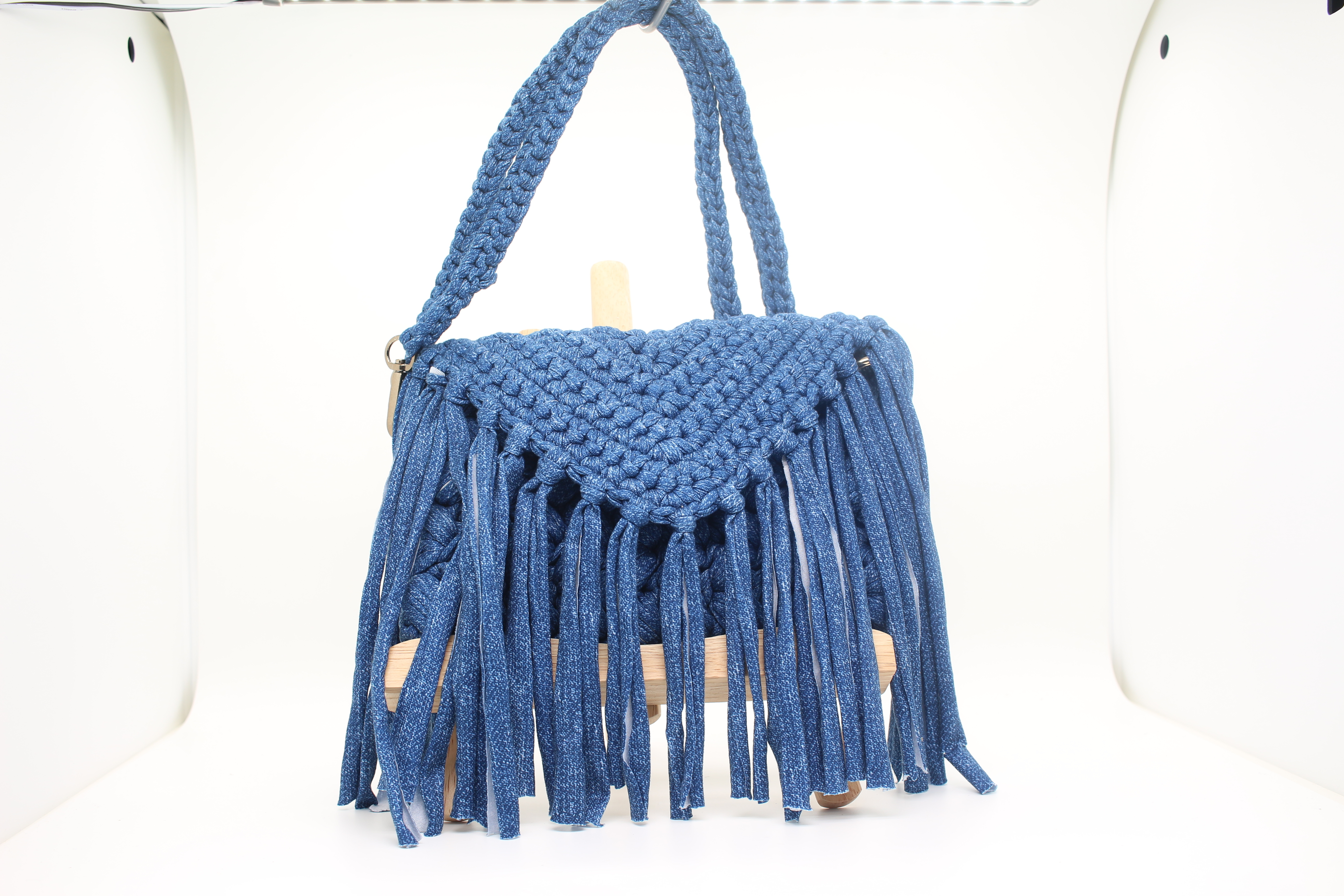 寵媽工房 - 布條流蘇袋(款式一)