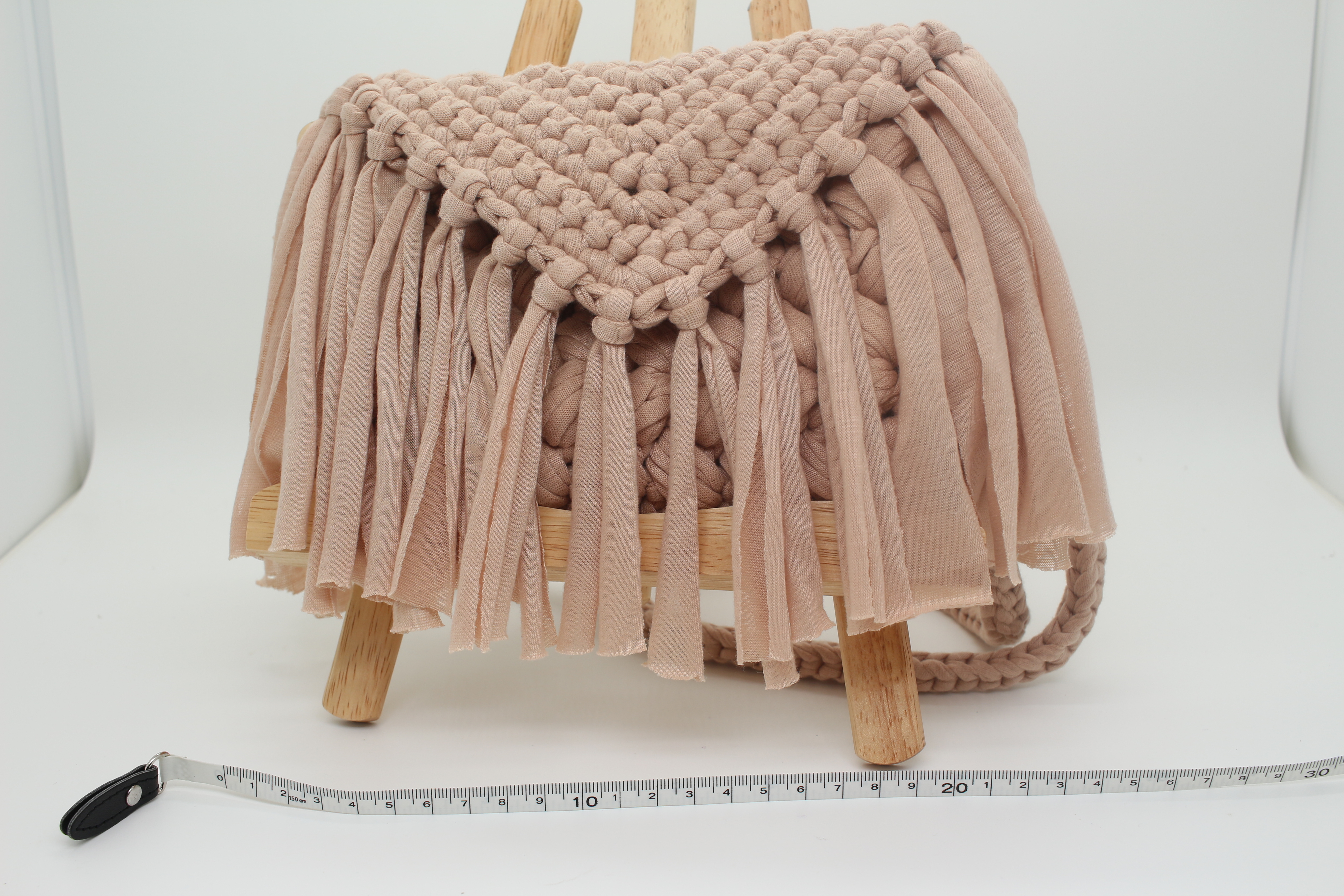 寵媽工房 - 布條流蘇袋(款式二)